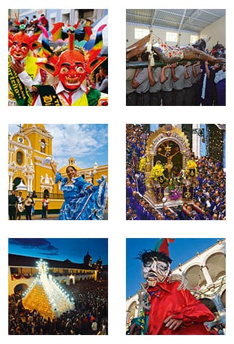 unimundo perÚ, guÍa y calendario de fiestas y danzas patronales